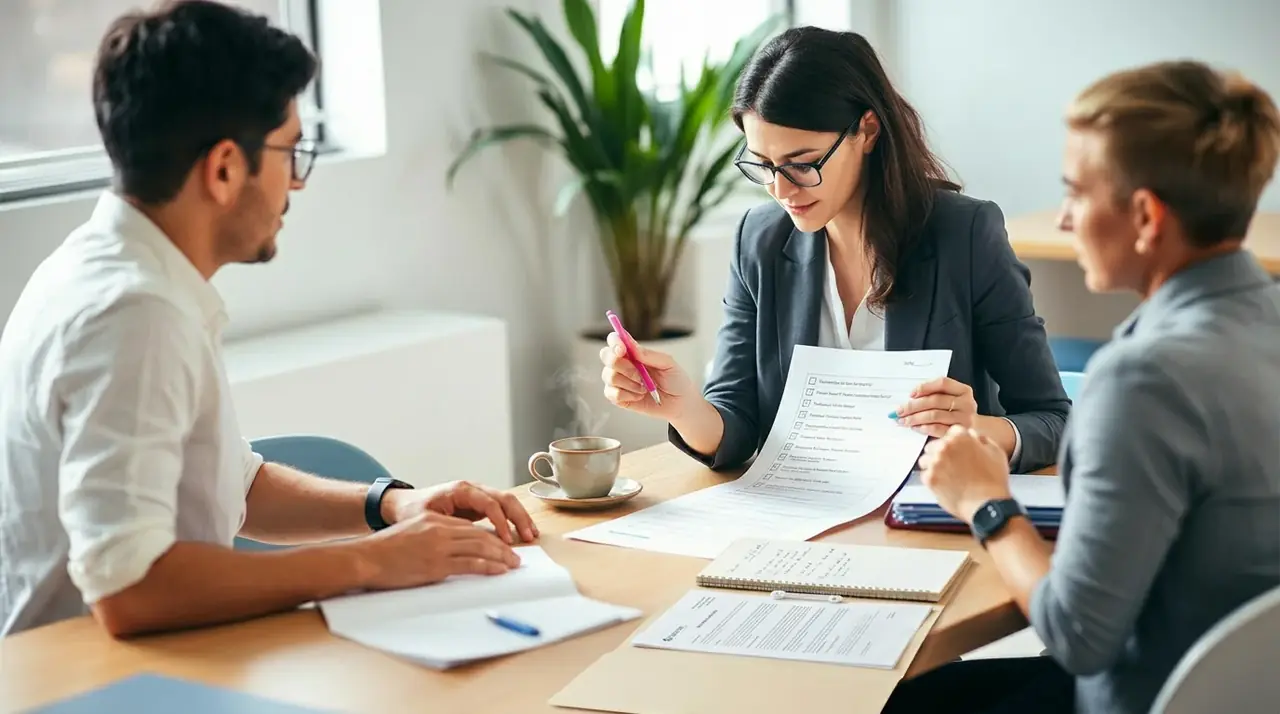 Australian HR and business leaders reviewing a human resource software feature checklist